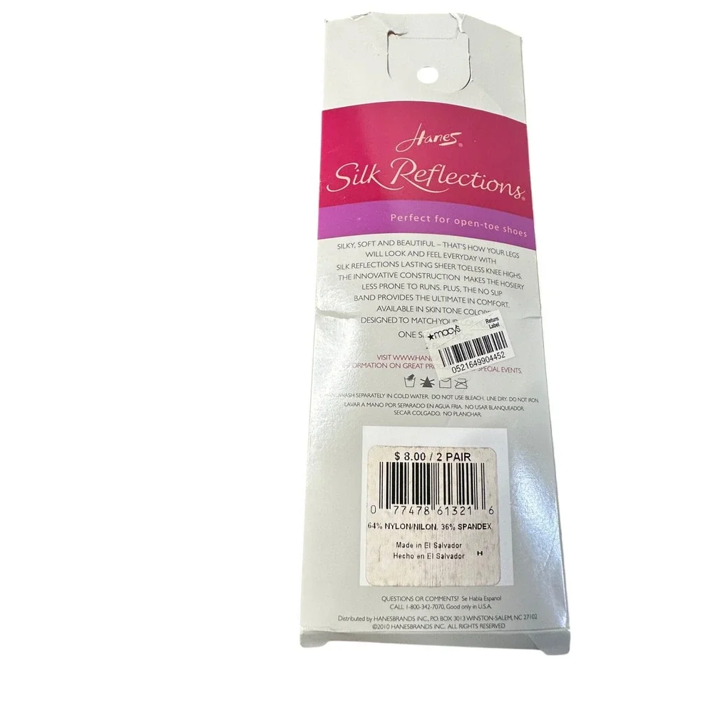 Hanes silk reflections